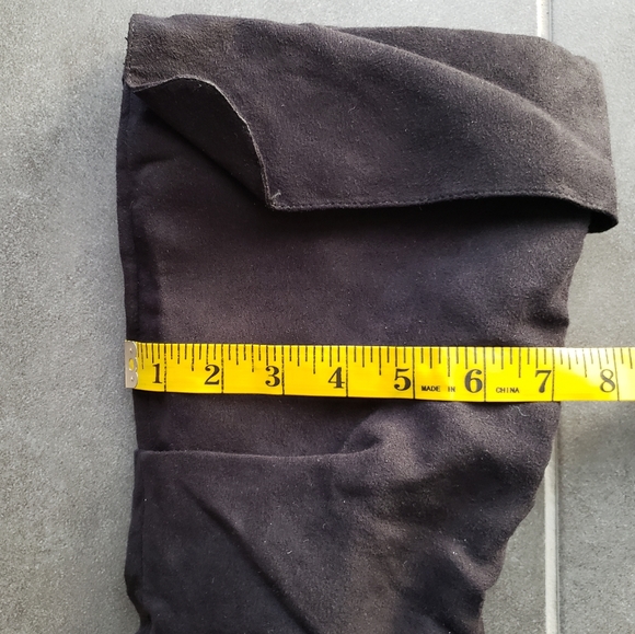 Black Knee High Boots - Size 8 - Picture 2 of 4